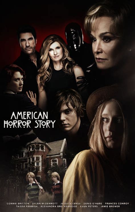 american horror story murder house poster  panchecco  deviantart