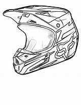 Casque Motos Coloriages sketch template