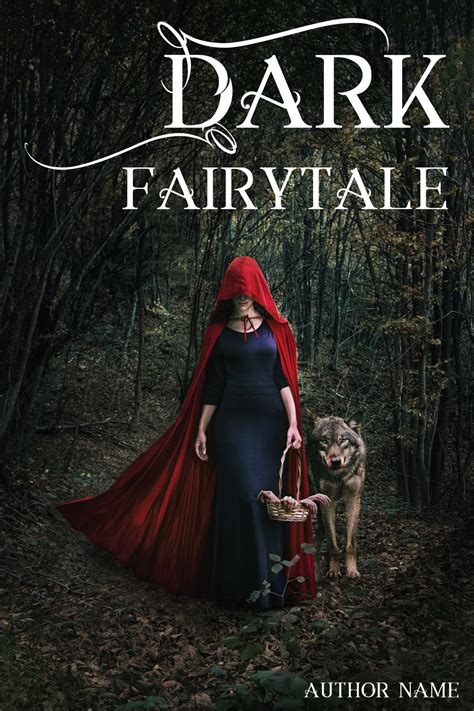 dark fairytale  book cover designer