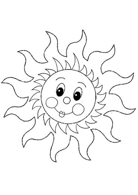 pin  neesha  pilloo sun coloring pages coloring pages  kids coloring books