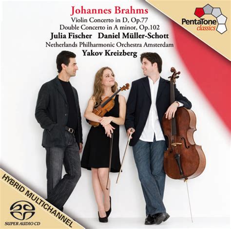 brahms violin concerto and double concerto julia fischer ユリア・フィッシャー