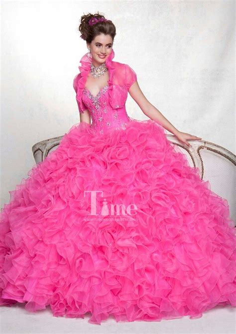 Pink Blue White Quinceanera Dresses With Jacket 2014 Sexy Ball Gown