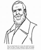 Rutherford Hayes Facts Biography Coloring sketch template