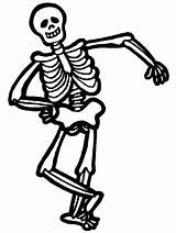 Skeleton sketch template