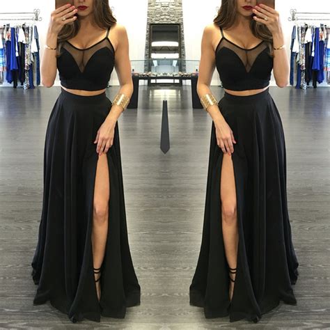 black prom dress 2017 prom dresses evening party gown