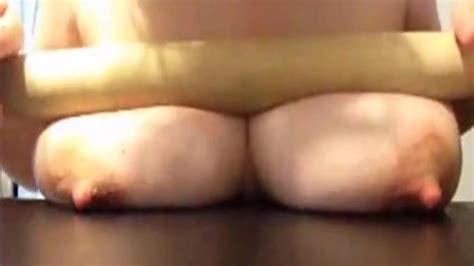 Crushing Her Own Big Tits With A Rolling Pin Free Porn Cb