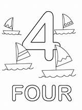 Number Coloring Pages Color Printable Print Getdrawings Comments Getcolorings sketch template