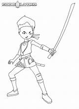 Lyoko Code Coloring Pages Animated Kleurplaten Coloringpages1001 Ulrich Gif sketch template
