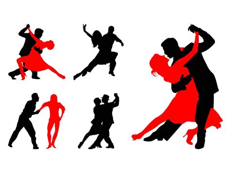 Dance Couple Tango Red Black On Pinterest Tango Free
