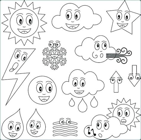 loudlyeccentric  weather coloring pages  preschool