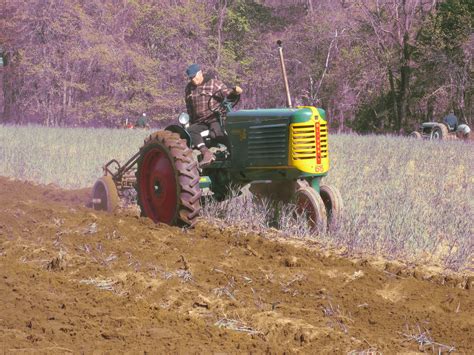 antique tractor plow days antique power