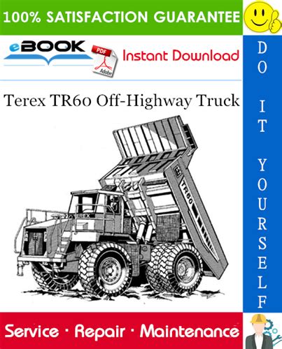 terex tr  highway truck service repair manual   repair manuals repair trucks