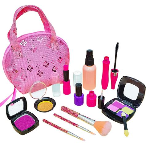 pcs girls   set pretend makeup kit toys safe  toxic kids cosmetic
