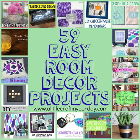 easy diy room decor projects   craft   day