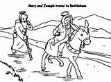 Donkey Bethlehem sketch template