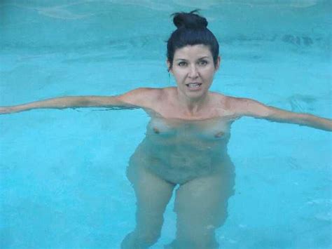 mature skinny dipping mom