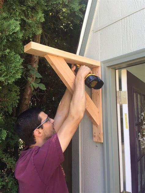 build  roof    door tutorial pics