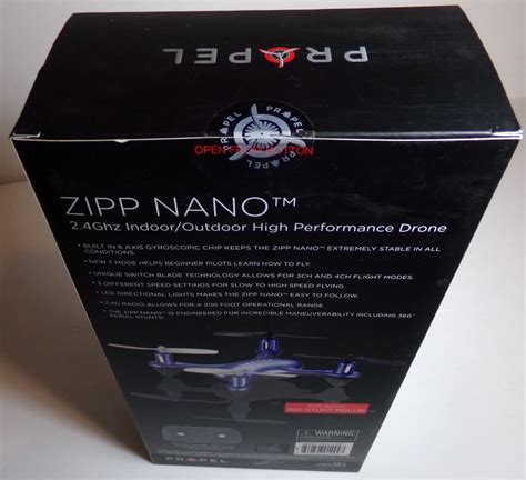 propel zipp nano  mini drone  ghz  gadgets