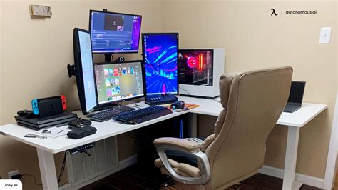 stacked monitor setup increases workplace efficiency
