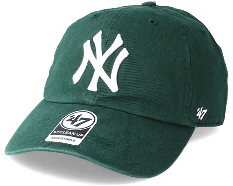 york yankees yankees  dark green adjustable  brand caps
