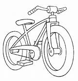 Coloring Pages Transport Bicycle Kids Colour Bike Coloringpages1001 Color Fiets sketch template
