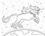 Unicorn Coloringbay sketch template