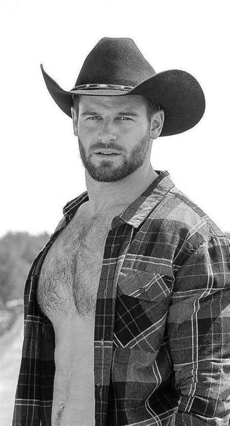 pin  hugh jardon  ride em cowboys sexy bearded men hot country