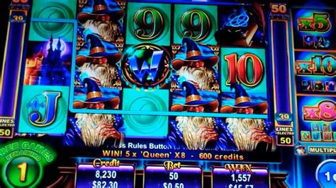 wizard slot machine bonus   games  stacked wilds