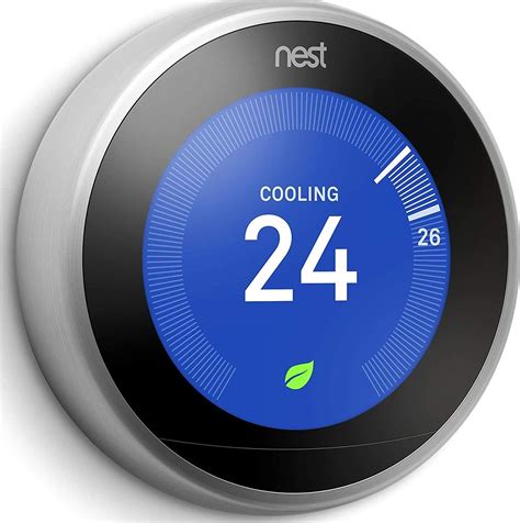 nest  generation learning thermostat silverblack thermostatrdgen buy  price