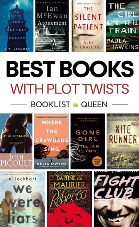 45 Books With A Twist You Wont See Coming Booklist Queen