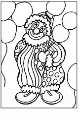 Coloring Clowns Pages Clown Kids Animated Fun Coloringpage Coloringpages1001 sketch template