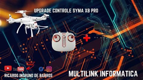 upgrade  controle  syma  pro  ghz youtube