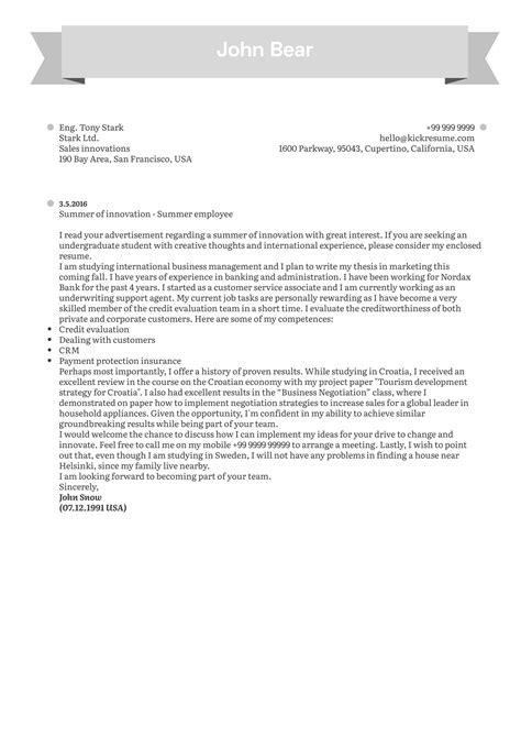job cover letter examples collection letter template collection