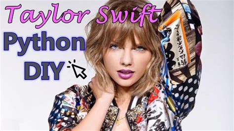 Taylor Swift Portrait In Python 2020 Automatic Line Art Youtube