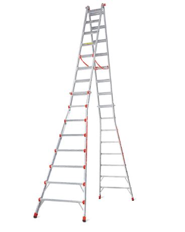 ladder stepa frame   giant adjustable  seasons rent