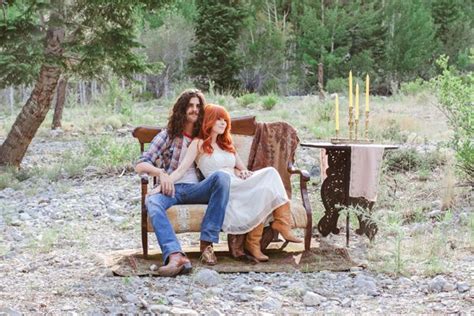 hippie engagement session by gaby j ⋆ ruffled engagement