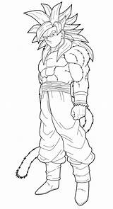 Goku Body Coloring Ssj4 Pages Dragon Ball Super Saiyan Draw Vegeta Gt Drawing Clipart Ssj Library 1st Preview Comments Print sketch template
