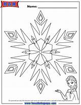 Snowflake Snowflakes Scribblefun Easy Library Hmcoloringpages sketch template