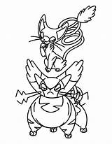 Coloring Pages Pearl Pokemon Diamond Print sketch template