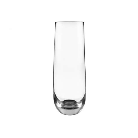 Wholesale Wedding Cheap 270ml 9oz Type Glass Stemless Champagne Flute