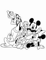 Goofy Clubhouse Colouring Pluto Clipartmag Bestcoloringpagesforkids Disneys Coloringhome sketch template