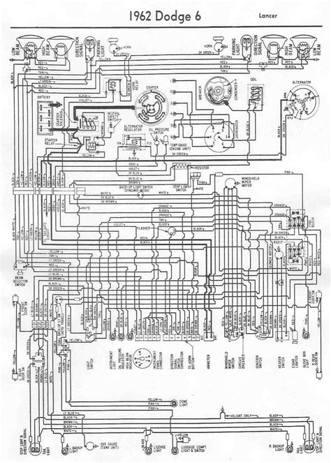 dodge lancer  complete electrical wiring diagram   wiring diagrams