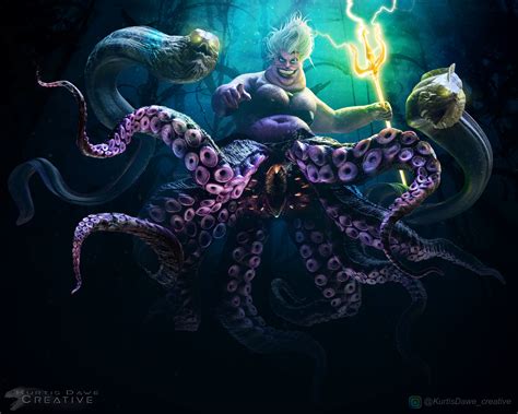 artstation ursula  mermaid octopussy
