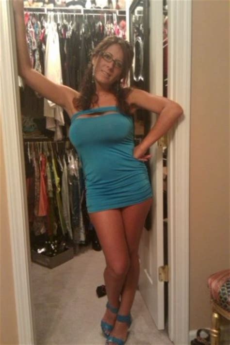 cute milf trying on a sexy dress private milf pics