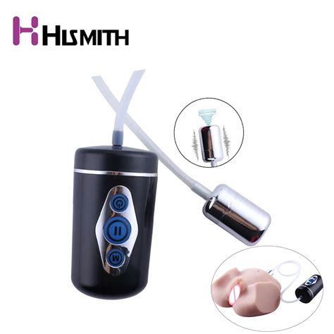 Hismith New Usb Charging Device For Male Masturbator With 10 Vibrating