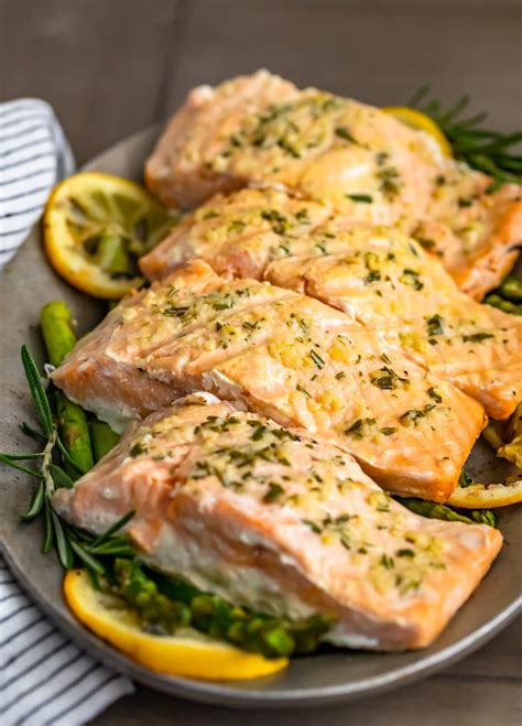 Garlic Butter Salmon Easy Grilled Salmon Recipe Cravings Happen