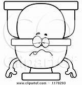 Toilet Clipart Sick Happy Cartoon Mascot Outlined Depressed Royalty Clip Cory Thoman Vector Clipartpanda Waving Clipartof Rf Illustrations 2021 sketch template