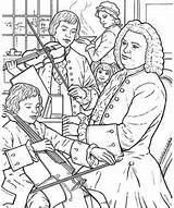 Coloring Pages Beethoven Bach Tonight Color Show Folk Sebastian Adult Kids sketch template
