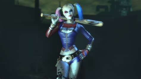 Margot Robbie S Harley Quinn Mod At Batman Arkham City