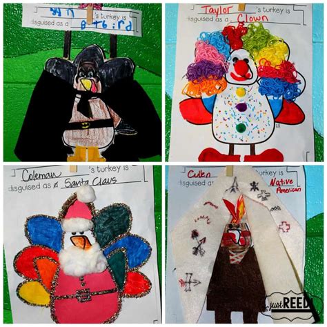adorable turkey  disguise project ideas  reed play